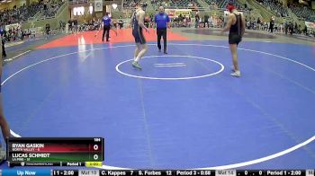 184 lbs Round 2 (4 Team) - Ryan Gaskin, North Valley vs Lucas Schmidt, La Pine