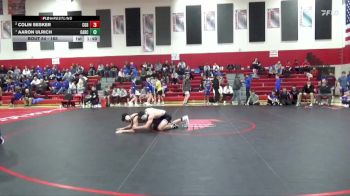 165 lbs Quarterfinal - Aaron Ulrich, OABCIG vs Colin Sesker, Clarion-Goldfield-Dows