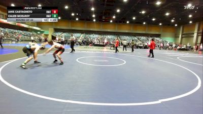 133 lbs Round Of 32 - Jake Castagneto, UNATT-Utah Valley vs Caleb Mcelroy, UNATT-Cal State Bakersfield