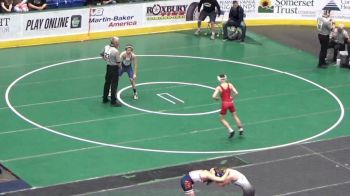 103 lbs Quarterfinal - Silas Dietrich, Spring Grove vs James Yonushonis, State College