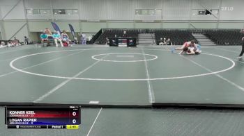 175 lbs Placement Matches (8 Team) - Konner Keel, Louisiana Blue vs Logan Rapier, Arkansas Blue