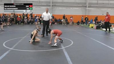 64 lbs Round 1 (6 Team) - Milan Bassiri, Capital City WC vs Eli Montgomery, PAW