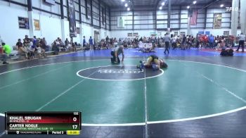 138 lbs Quarterfinals (8 Team) - John Jurkovic, HEADHUNTERS WRESTLING CLUB vs Logan Mitchell, MOORE COUNTY BRAWLERS - GOLD