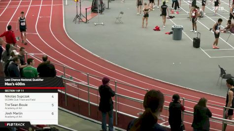 Men's 400m Open, Prelims 1