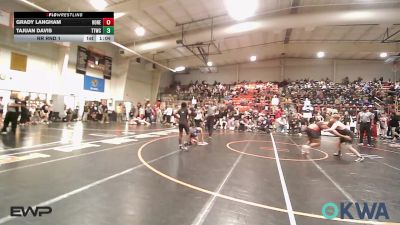 106 lbs Rr Rnd 1 - Grady Langham, Honey Badgers Wrestling Club vs Tajuan Davis, Team Tulsa Wrestling Club