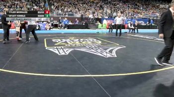 D4-157 lbs 1st Place Match - Wyatt Kimble, Hudson vs Tyler Morales, Decatur