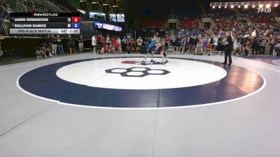 165 lbs 3rd Place Match - Jared Remington, TX vs Sullivan Ramos, WI