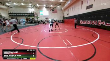 120-124 lbs Round 3 - Paul Riebschlager, Ralston Valley vs Christian Lang, Roosevelt