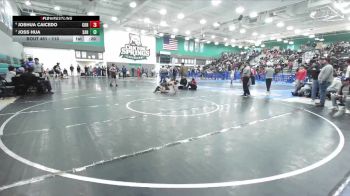 113 lbs Cons. Round 4 - Joshua Caicedo, Corona Senior vs Joss Hua, Santiago Corona