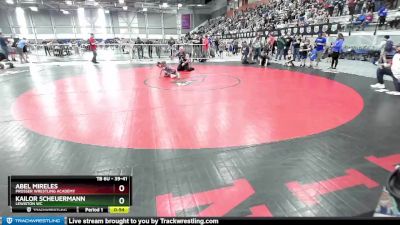 39-41 lbs Round 2 - Kailor Scheuermann, Lewiston WC vs Abel Mireles, Prosser Wrestling Academy