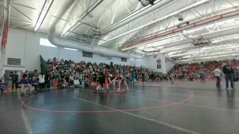 171-181 lbs Semifinal - Autumn Hoff, Laurel Middle School vs Emilia Ginest, Powell Middle School