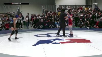 Senior Women Freestyle FS - 50 lbs Champ. Round 2 - Heather Crull, Northeastern Wrestling Club vs Avy Perez, World Team Training Center