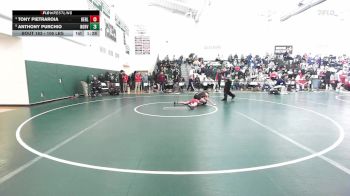 106 lbs Quarterfinal - Tony Pietraroia, Berlin vs Anthony Purchio, North Haven