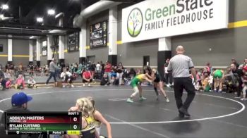 100 lbs Round 2 (4 Team) - Addilyn Masters, Missouri vs Rylan Custard, Queens Of The Corn Red