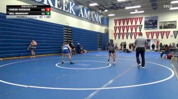 JV-1 lbs Round 3 - Owenn Swenson, Vinton-Shellsburg vs Will Granquist, Clear Creek-Amana