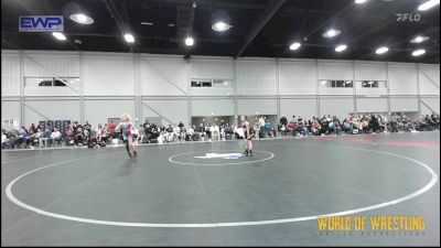 60 lbs Rr Rnd 2 - Tatum Howell, Sisters On The Mat Pink vs Presley Heglin, Untouchables Girls Pink
