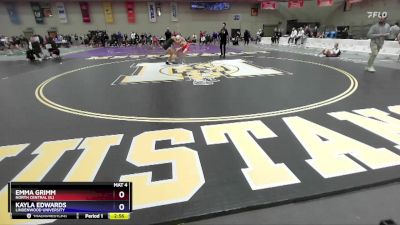 138 A Cons. Round 2 - Kayla Edwards, Lindenwood University vs Emma Grimm, North Central (IL)