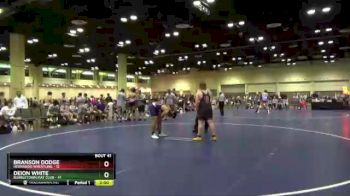 170 lbs Round 9 (10 Team) - Deion White, Bubbletown Mat Club vs Branson Dodge, Hernando Wrestling