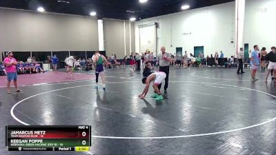 165 lbs Round 1 (16 Team) - Keegan Poppe, Nebraska Green Machine (Dev B) vs Jamarcus Metz, Team Nauman Blue