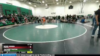 145 lbs Quarterfinal - Zachary Dalton, Green River vs Bodie Jensen, Pinedale