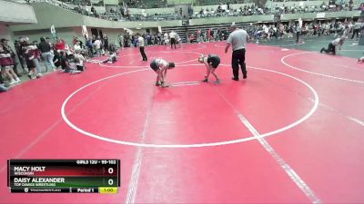 95-102 lbs Round 3 - Macy Holt, Wisconsin vs Daisy Alexander, Top Dawgs Wrestling