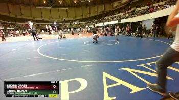 80 lbs Semifinal - Lelynd Crabb, Riverheads Youth Wrestling vs Jaiden Bazan, Pit Bull Wrestling Academy