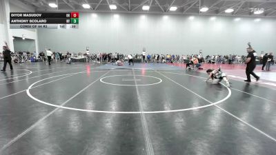 113 lbs Consi Of 64 #2 - Diyor Masudov, OH vs Anthony Scolaro, NY