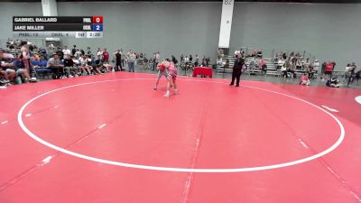 157 lbs Gabriel Ballard, Pennsylvania Blue vs Jake Miller, Oklahoma Blue