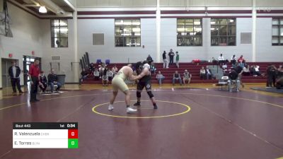 285 lbs Consi Of 4 - Eduardo Torres, Bishop Lynch vs Rafael Valenzuela, Christian Brothers