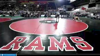 5A 106 lbs Champ. Round 1 - Ethan Schmidt, Mountain View vs Jerimiah Gonzalez, Meridian