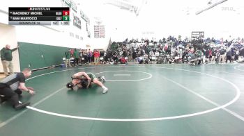 190 lbs Round Of 16 - Mackenly Michel, New London vs Sam Martocci, Guilford