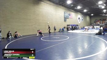 150 lbs Cons. Round 2 - Josh Willis, Paso Robles vs Jeremiah Zamora, El Diamante