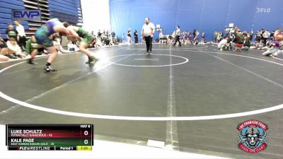 160 lbs Round 3 (4 Team) - Kale Page, East Kansas Eagles Gold vs Luke Schultz, Potentially Dangerous