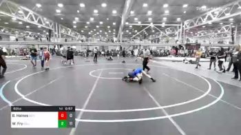 88 lbs Prelims - Blake Haines, Gettysburg vs Wyatt Fry, BullTrained