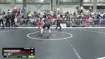 185 lbs Semifinal - Sky Kelly, Trailhands vs Summer Bradshaw, OZ Trojan Wrestling Club