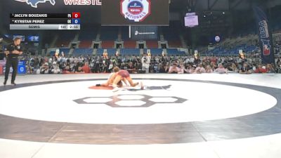 105 lbs Semis - Jaclyn Bouzakis, Pennsylvania vs Kyrstan Perez, Oklahoma