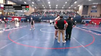 285 lbs Cons. Round 3 - Jude Burke, Cedar Park vs Odin Hensley, Austin Lake Travis