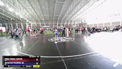 83 lbs 3rd Place Match - Miro Parr-Coffin, WA vs Estevan Maximo Jr., AZ