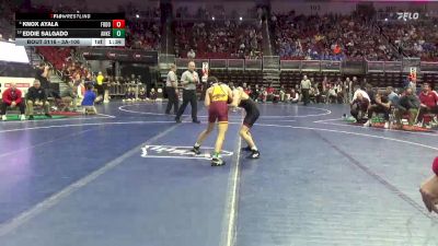 3A-106 lbs Champ. Round 2 - Eddie Salgado, Ankeny vs Knox Ayala, Fort Dodge