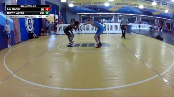 150 lbs Round 2 (8 Team) - Troy Thaxton, Wakulla WC vs Ray Moody, Greasers