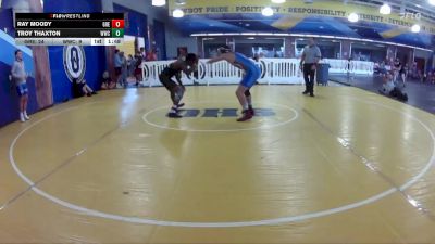 150 lbs Round 2 (8 Team) - Troy Thaxton, Wakulla WC vs Ray Moody, Greasers