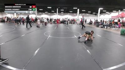 52 lbs Round 3 (6 Team) - Gabriel Downey, Xtreme Team White vs Brooks Giberson, Mat Warriors