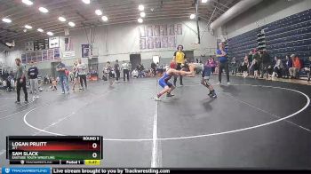 95/100/8u103 Round 5 - Logan Pruitt, JET vs Sam Slack, Eastside Youth Wrestling