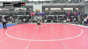 150 lbs Quarterfinal - Scott Romano, Joel Barlow vs Vincent Rivera, Xavier