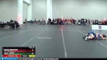 130 lbs 2nd Wrestleback (16 Team) - Olivia Branson, Baker University vs Riley White, Missouri Baptist University