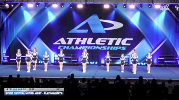 Spirit Central Metro-West - Platinum Cats [2026 L2.2 Junior - PREP Day 1] 2026 Athletic Championships Grand Nationals