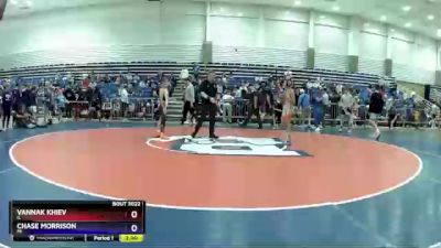 92 lbs Champ. Round 1 - Vannak Khiev, IL vs Chase Morrison, MI