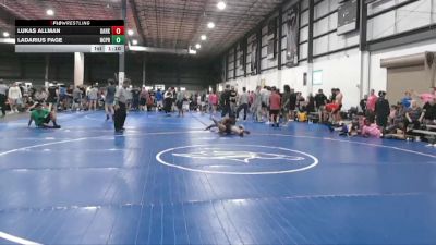 157 lbs Allday - Ladarius Page, NC PRIDE vs Lukas Allman, DARKHORSE