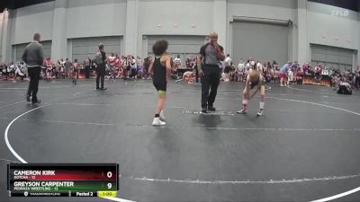 65 lbs Semis (4 Team) - Jack Brown, Gotcha vs Landon Walker, Pedraza Wrestling