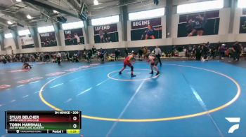 200 lbs Round 2 - Sylus Belcher, Amped Wrestling Club vs Torin Marshall, Austin Wrestling Academy